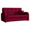 SCHLAFSOFA Viva Gold III - Rot/Braun, Holz/Textil (153/85/98cm) - MIRJAN24