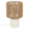 TISCHLAMPE Koby 24 cm - Weiß, Keramik (16/16/24cm) - Atmosphera Createur d´interieur