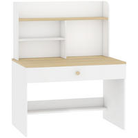 KINDERSCHREIBTISCH Spanplatte MDF Weiß - Weiß, Holzwerkstoff (50/100/80cm) - AIYAPLAY