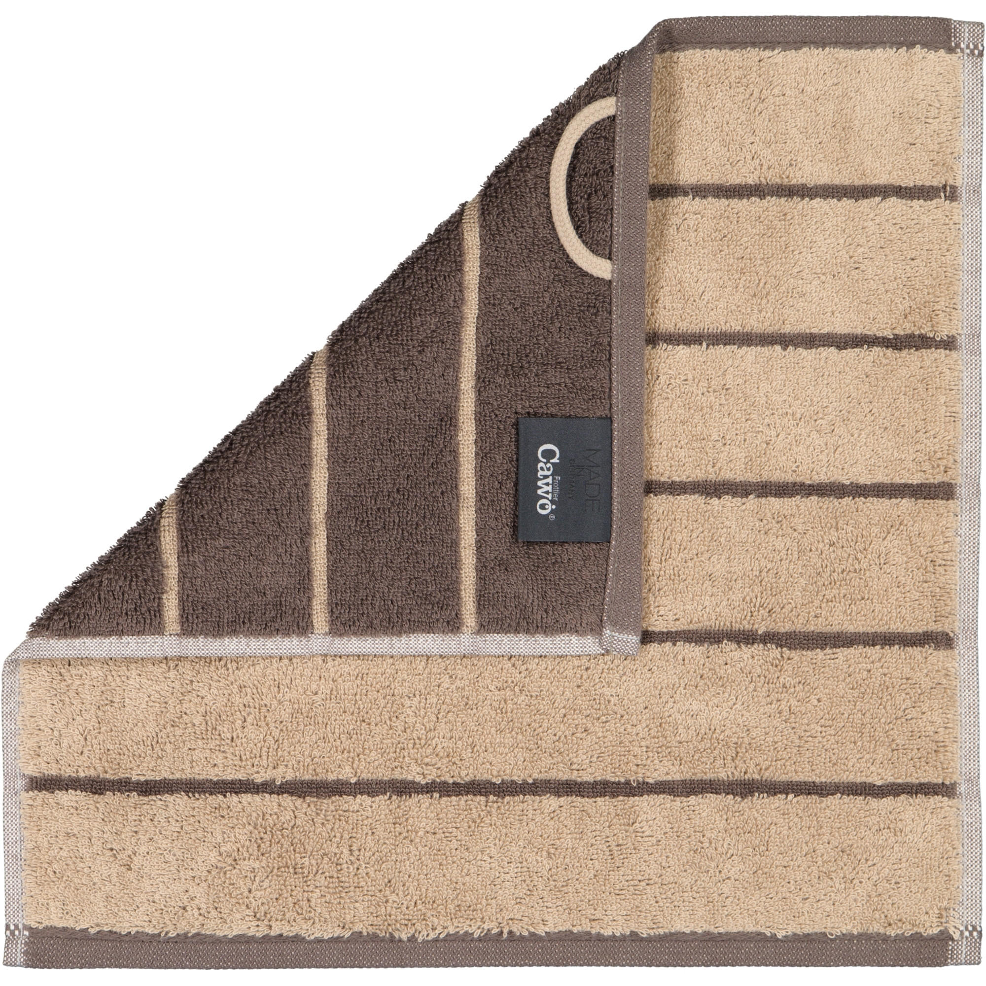 SEIFTUCH BALANCE DOUBLEFACE 6232 SAND - 39 - Beige, Textil (30/30cm) - Cawoe
