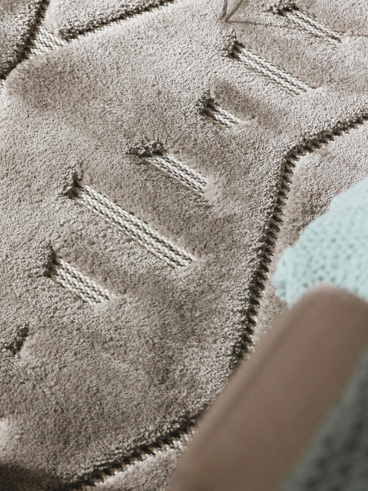 TEPPICH Elanie 120/170 cm - Grau, Kunststoff (120/170cm) - benuta Pop