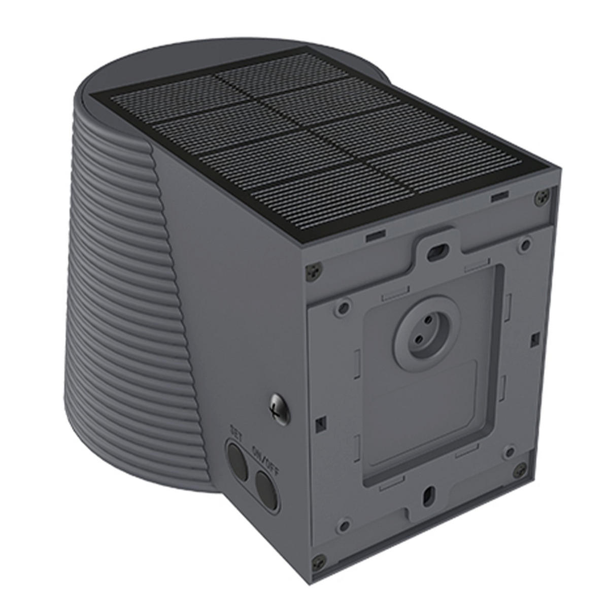 SOLINE 1000LM Solar-Sensor-Wandleuchte - Grau, Kunststoff (18/13/13cm) - Lumisky