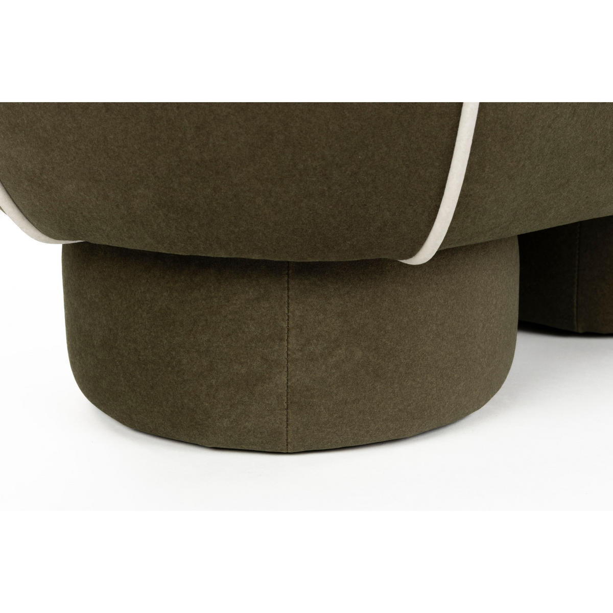 SITZBANK Marina Hocker M Grün - Grün, Kunststoff (77.5/49/45.5cm) - Housecraft Living
