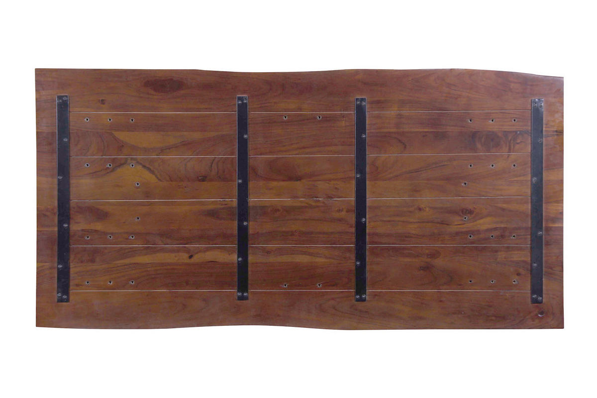 ESSTISCH ROXANA - Beige/Naturfarben, Holz (90/180/77cm) - SAM