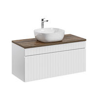 UMYVADLO 100cm Zelie Bílá - bílá, kompozitní dřevo (100/48/46cm) - Petits-meubles