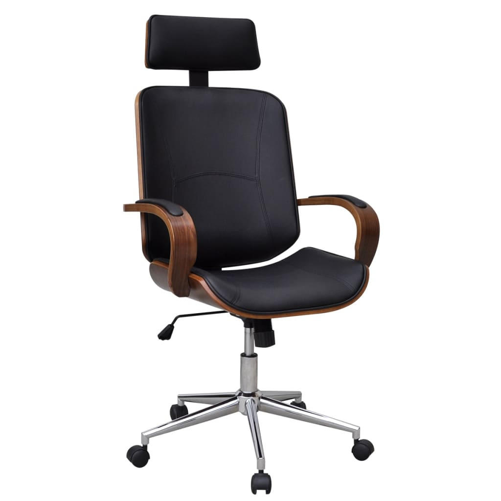 vidaXL Bürostuhl Schwarz 64x124x64 cm