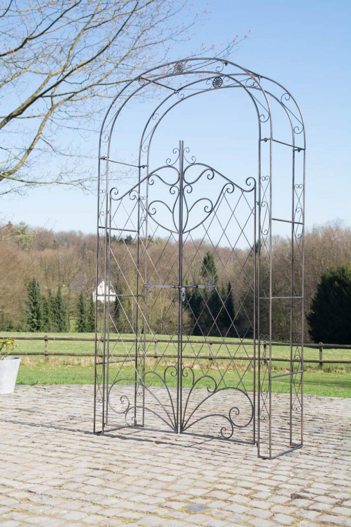 ROSENBOGEN Metall Bronze - Bronzefarben, Metall (120/220/40cm) - CLP