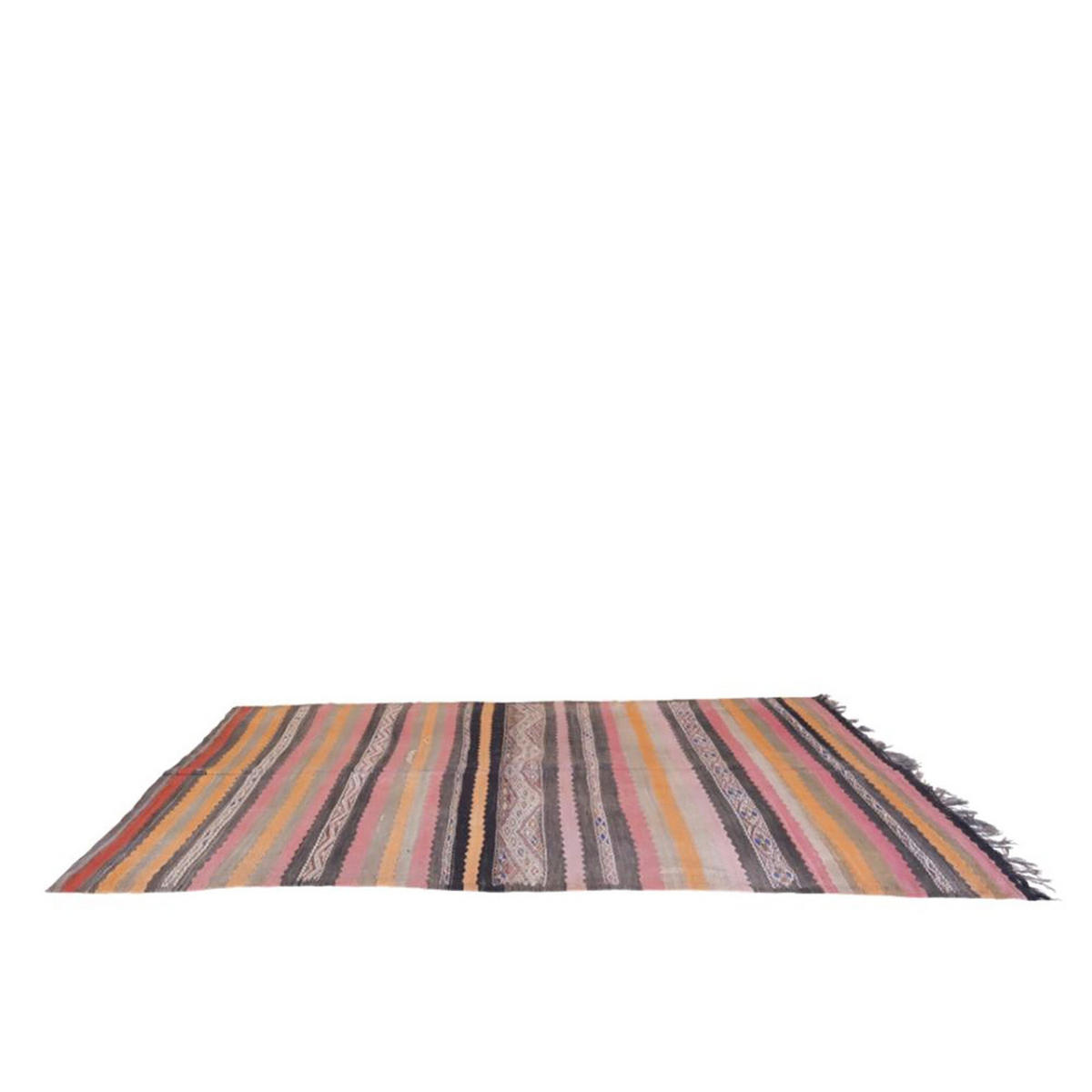 BERBERTEPPICH aus reiner Wolle 173x 370 cm - Multicolor, Naturmaterialien (173/370cm) - AFK Living