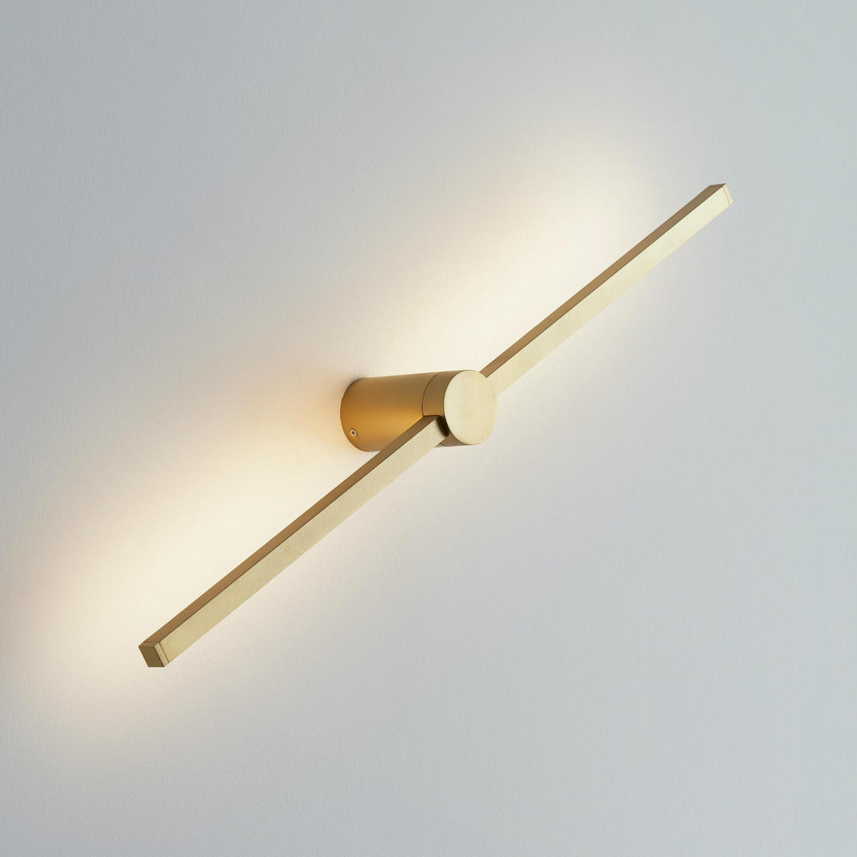 WANDLEUCHTE Eydon, Gold, 80cm - Goldfarben, Metall (13/6.5/80cm) - KOSILUM