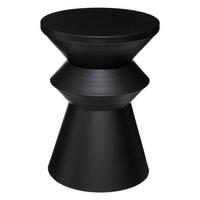 KAFFEETISCH rund, Metall, Schwarz - Schwarz, Metall (36/36/48.5cm) - Atmosphera Createur d´interieur