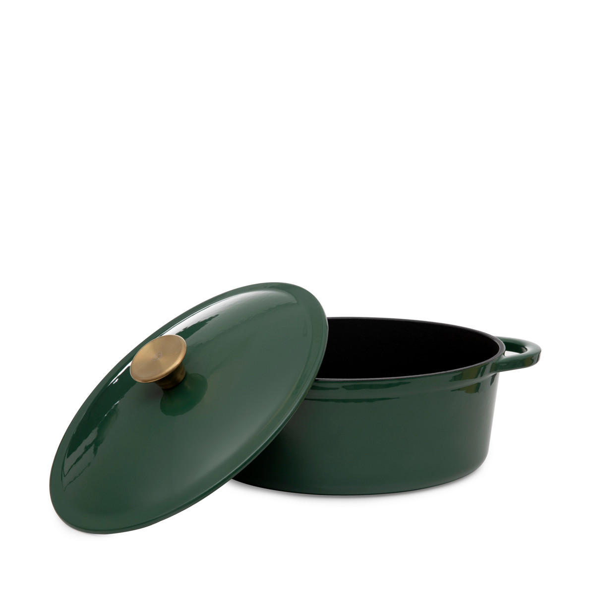 TOPF Andreas grün 3,5 l - Grün, Metall (38/22/17cm) - Homla