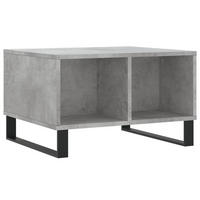 COUCHTISCH Betongrau 60x50x36,5 cm Holzwerkstoff - Grau, Holzwerkstoff (60/50/36.5cm) - furnicato