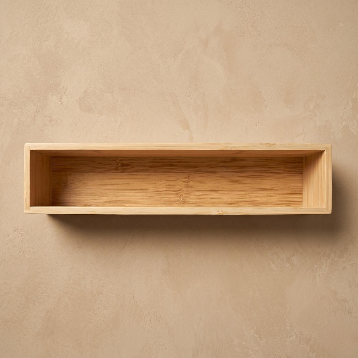 SCHREIBTISCHORGANIZER Bambus 38/8/7 cm - Beige, Naturmaterialien (38/8/7cm) - BOXIMO