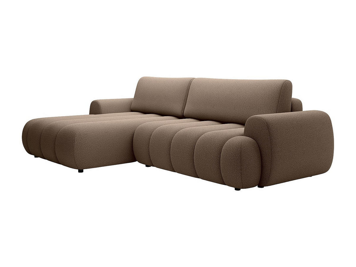 SCHLAFSOFA - 4 Personen - stoff - taupe Fridora - Taupe, Textil (272/81/168cm) - Vente-Unique