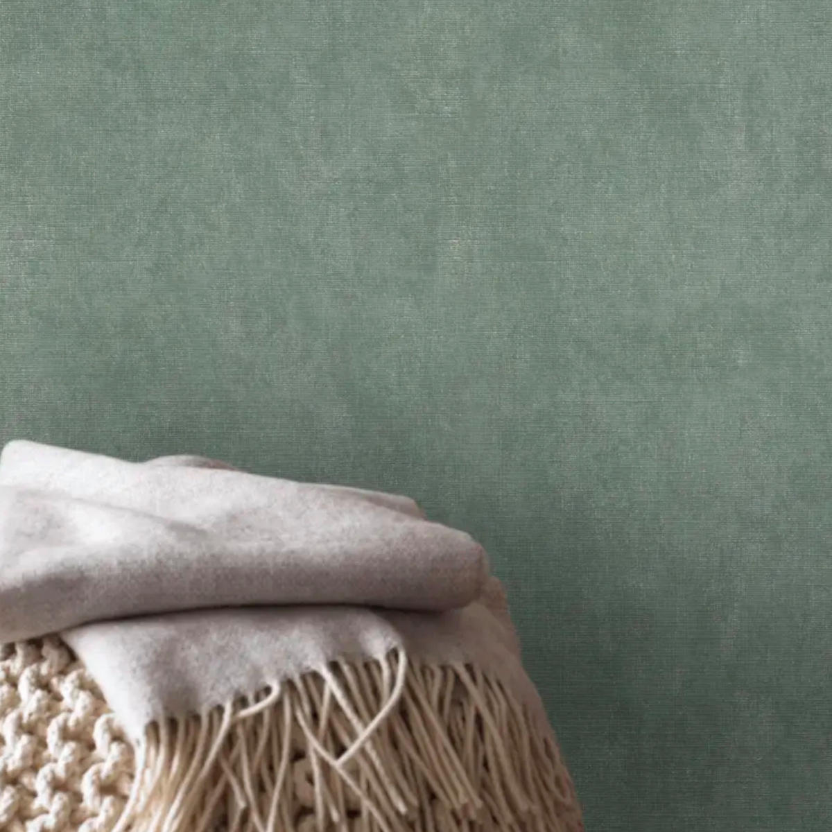 VLIESTAPETE Uni Glanz - Grün, Papier/Kunststoff (106/1000cm) - Superfresco Easy