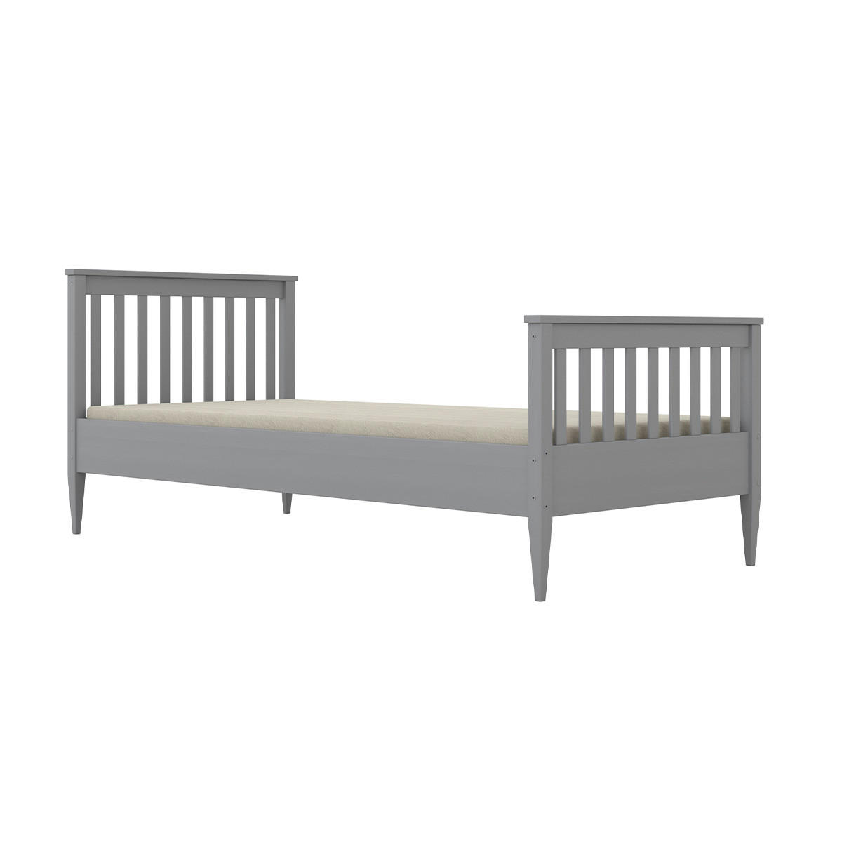 KREVET 90/200 Ignas Sivi - siva, drvo (90/200cm) - Petits-meubles