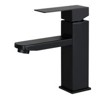 WASCHTISCHARMATUR Moen - Schwarz, Metall (4/19/19cm) - Nettlife