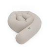 NESTCHENSCHLANGE Cozy "Cute Deer, Stone" 190 cm Bettschlange - Grau/Grün, Textil (15/190cm) - Sämann – make a difference.