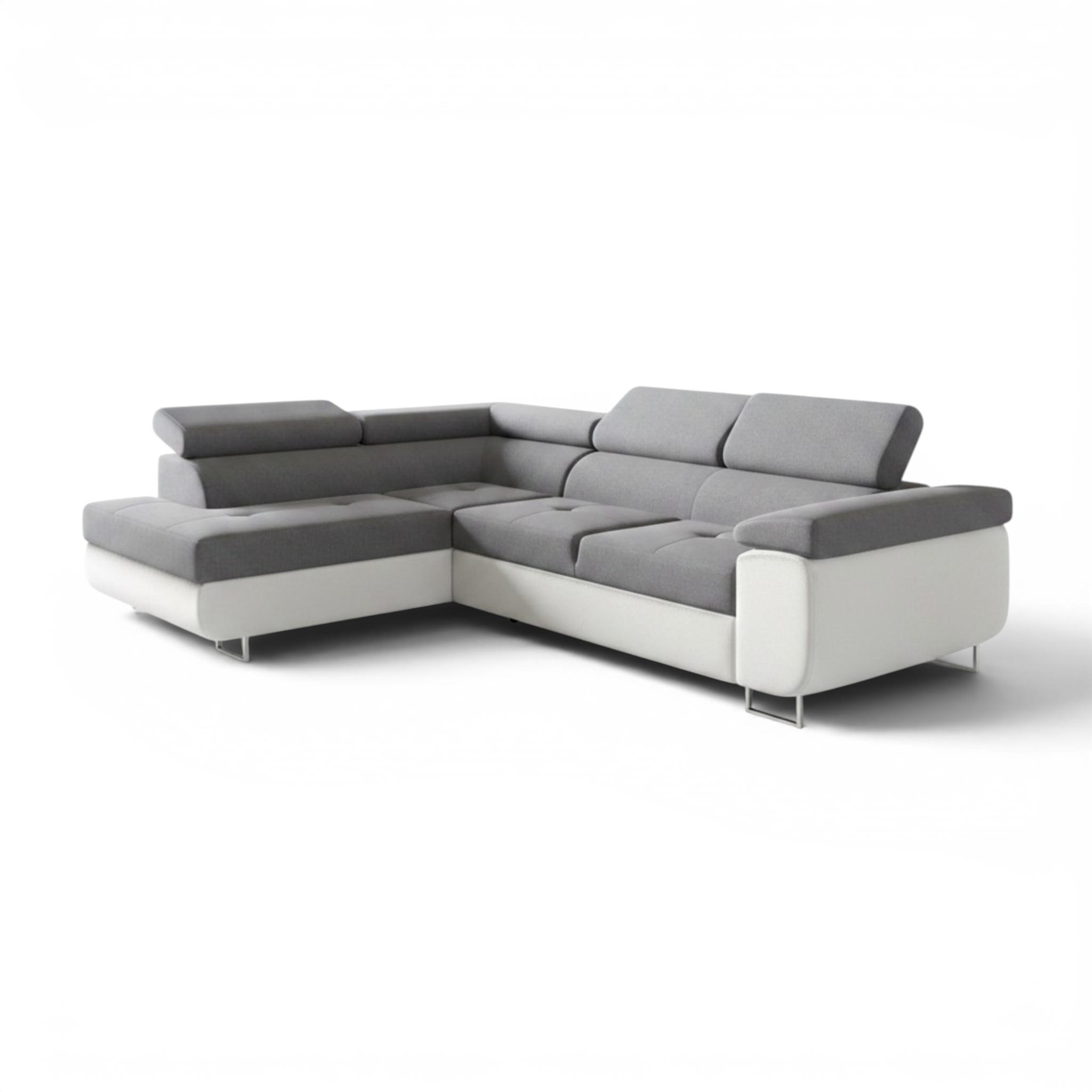 Fun Möbel Ecksofa Grau 275x202 cm