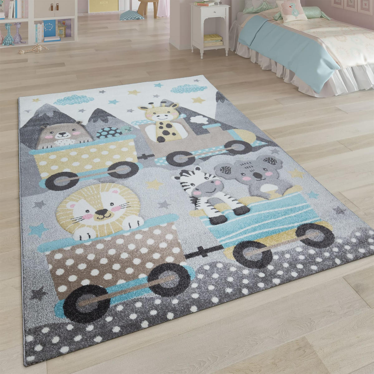 ELA 216 CREME 133S - Creme, Kunststoff (133/133cm) - Paco Home