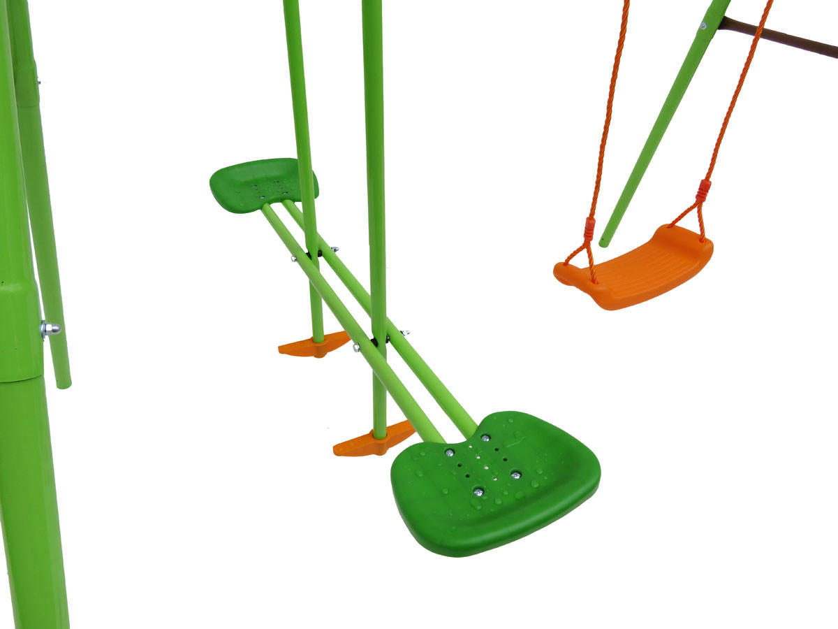 KLETTERGERÜST AUS STAHL lola Grün - Grün, Metall (156/196/206cm) - Habitat Garten