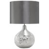 TISCHLAMPE Yakima 28/28/43 cm - Grau, Keramik (28/28/43cm) - Beliani