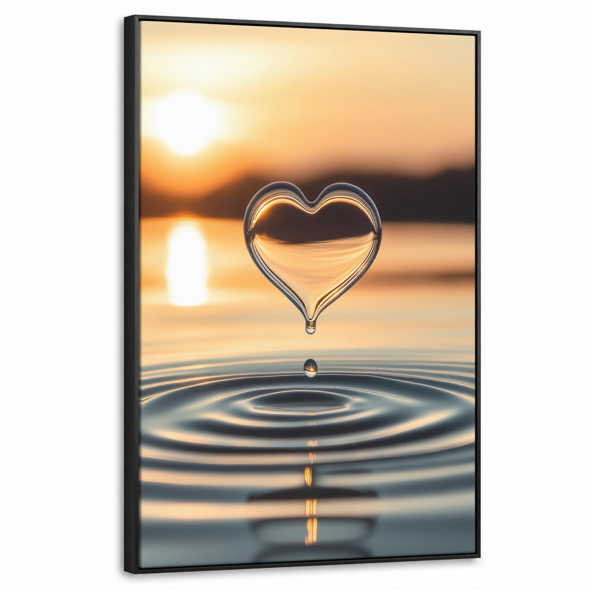 MuchoWow Leinwand Bernstein 60x90 cm