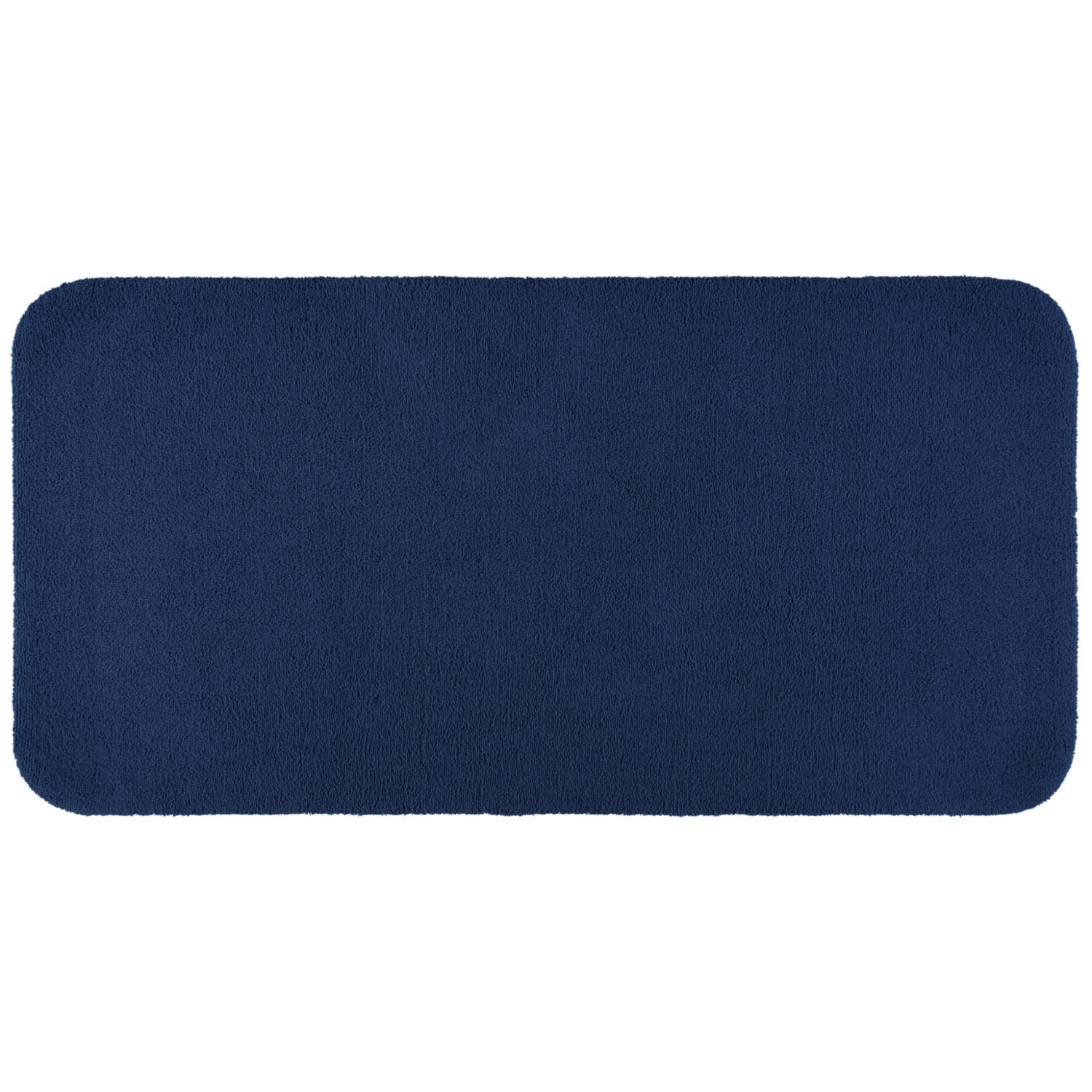 BADTEPPICHE ASPECT KOBALT - 84 - Blau, Textil (80/160cm) - Rhomtuft