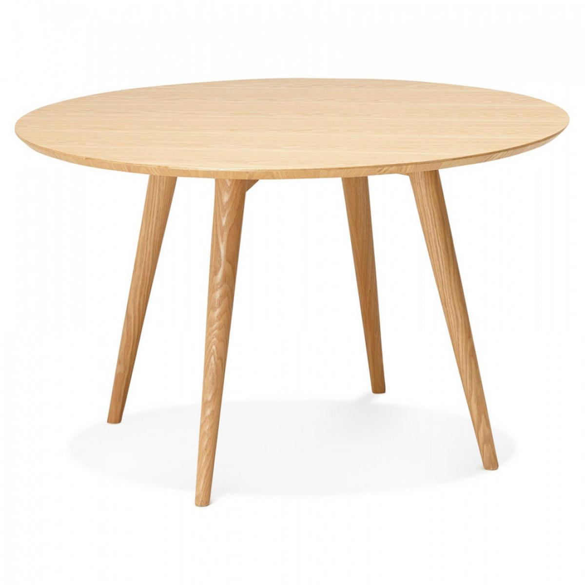 ESSTISCH braun 120x120x75 cm - Eschefarben/Braun, Holz (120/120/75cm) - AlterEgo