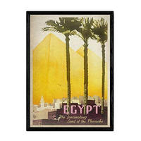 POSTER Ägypten Vintage A4 Rahmenlos - Klar, Papier (29.7/5/21cm) - Nacnic