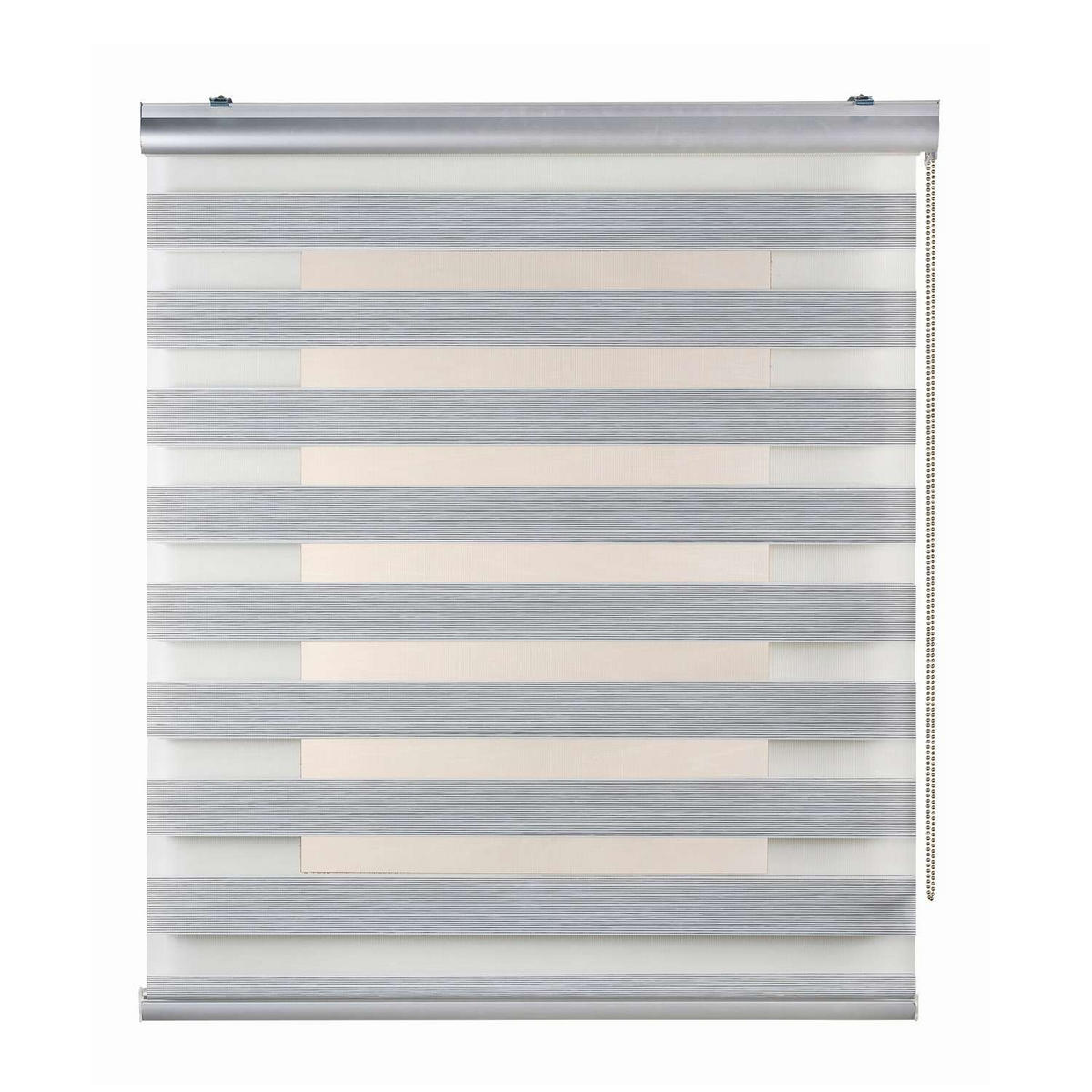 DOPPELROLLO Grau 140x250 cm - Grau, Kunststoff (140/250cm) - STORESDECO