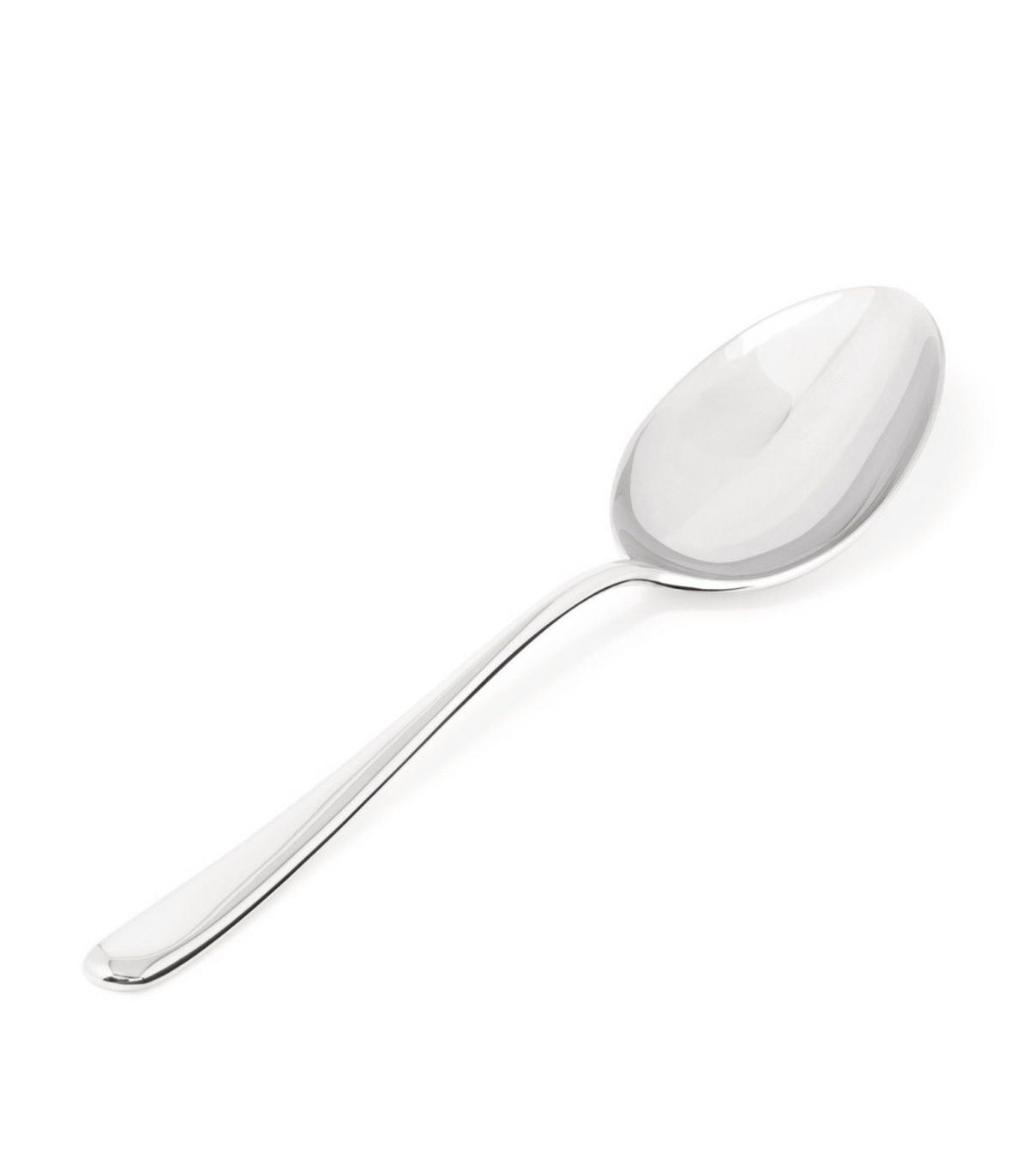 SERVIERLÖFFEL Caccia - LCD01/11 - von Luigi Caccia Dominioni - Silberfarben, Metall (25cm) - Alessi