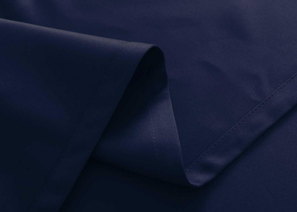 VORHANG 2ER SET NEWYORK HxB 160x140 cm Blau - Blau, Textil (140/160cm) - Gardinenbox