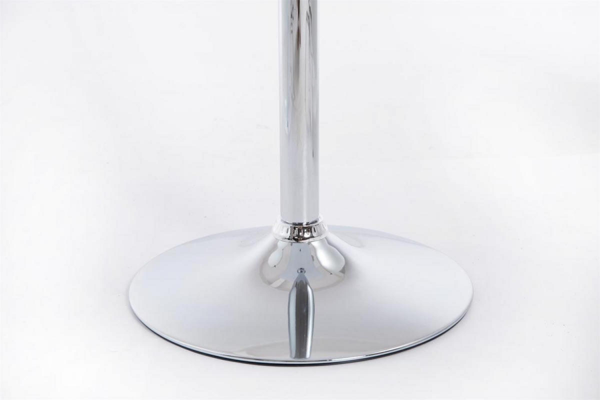 STEHTISCH eckig 60/60/108 cm Holz weiß - Weiß, Holz/Metall (60/60/108cm) - CLP