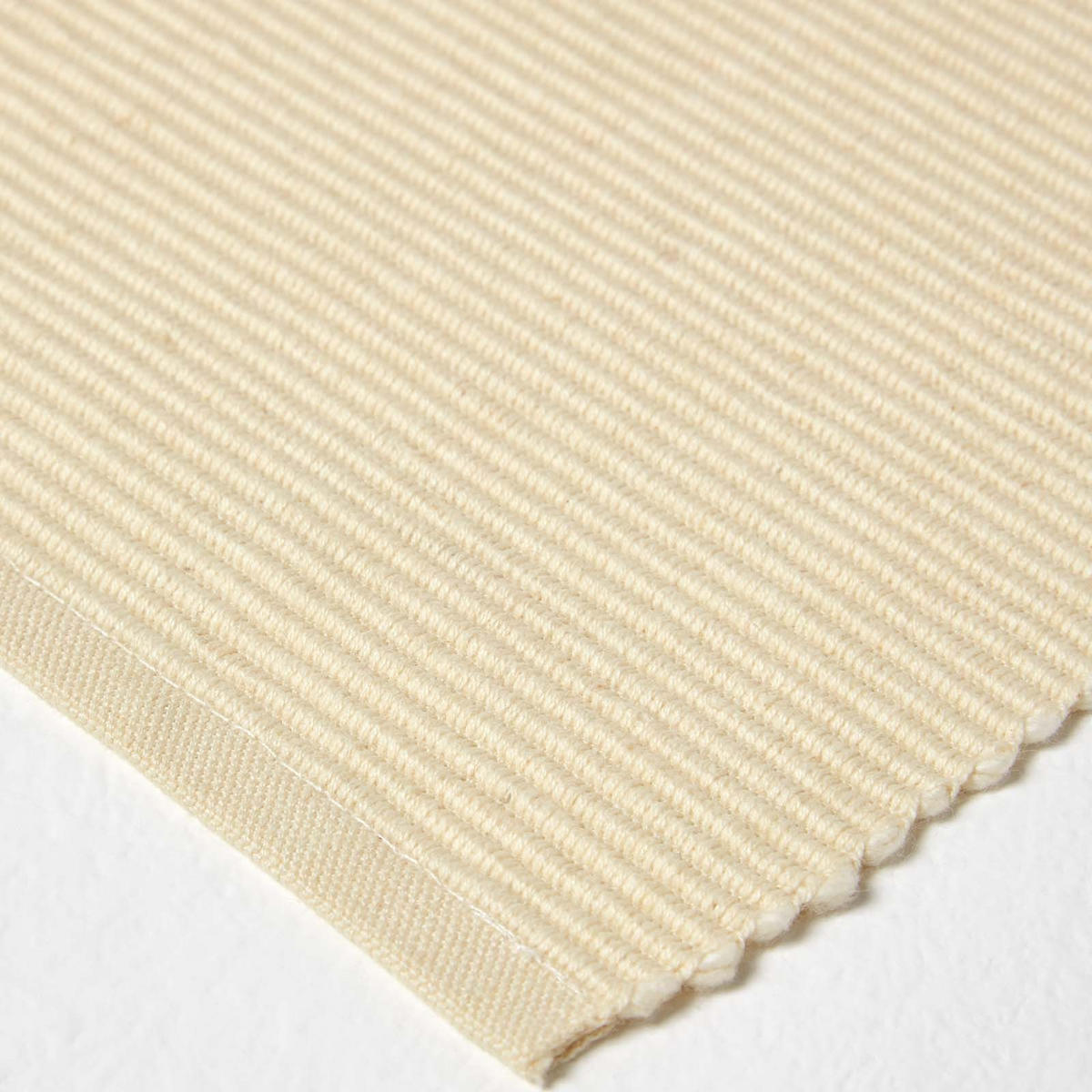TISCHSET creme im 2er-Set 33/50 cm, 100% Baumwolle - Creme, Textil (33/50cm) - Homescapes