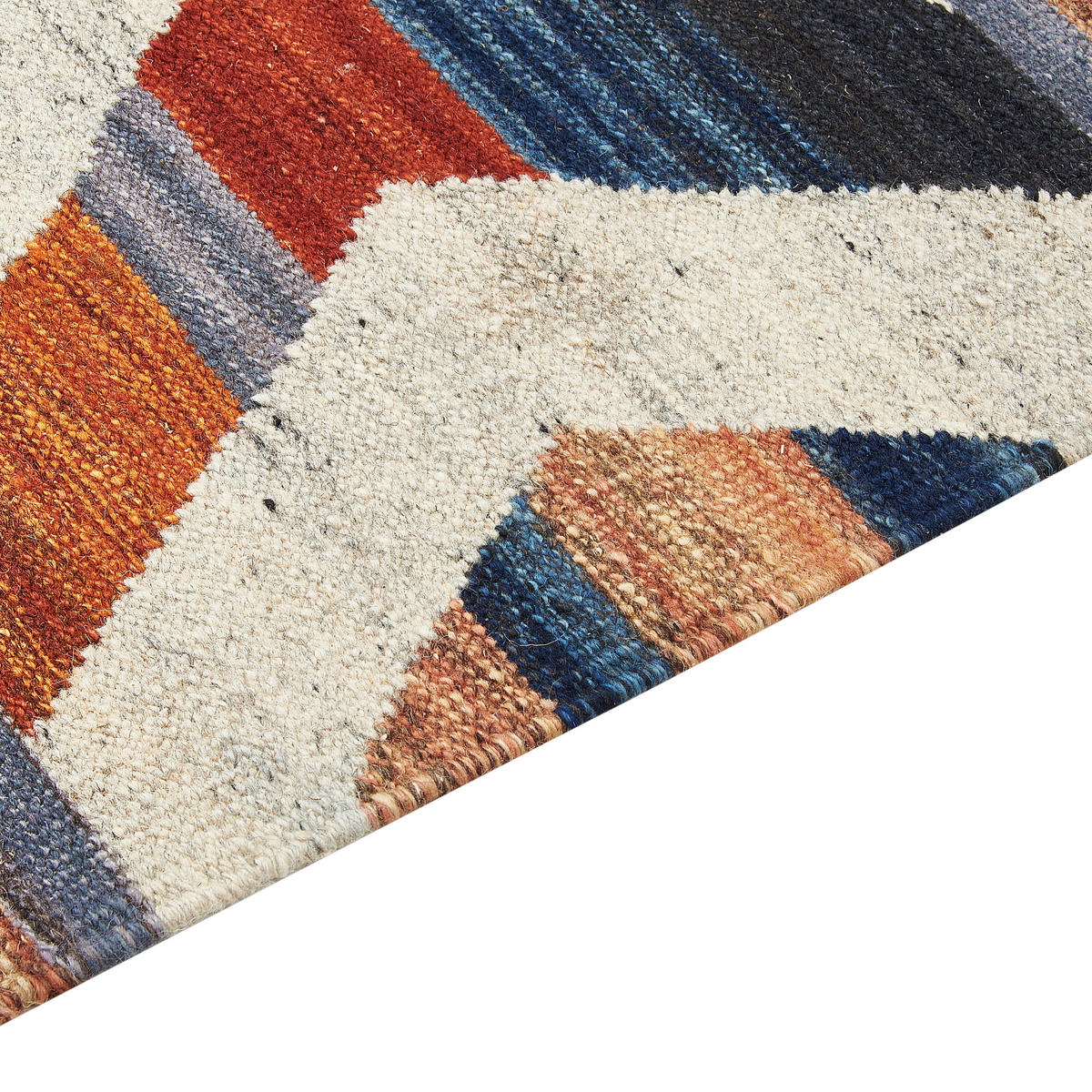 KELIM-TEPPICH Mrgashat 300/200 cm - Multicolor, Textil (200/300cm) - Beliani