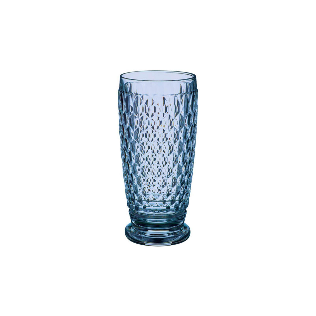 LONGDRINKGLÄSER Boston Coloured Blau 400 ml 4er Set - Blau, Glas (0.4L) - Villeroy & Boch