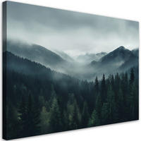 KUNSTDRUCK Grau 100/70 cm - Grau, Textil (100/70cm) - KUNSTLOFT
