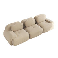 3-SITZER-SOFA DE-34025 modular Beige - Beige, Textil (103/75/298cm) - ComfortXL