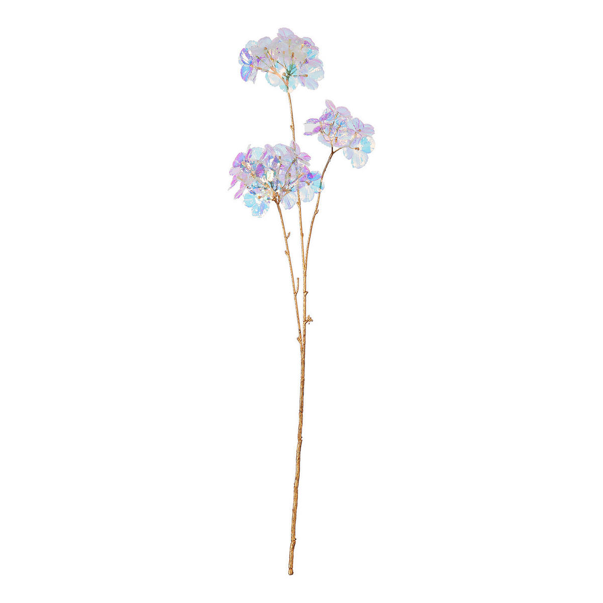 KUNSTBLUME Florista Hortensie - Transparent, Kunststoff (84cm) - Butlers