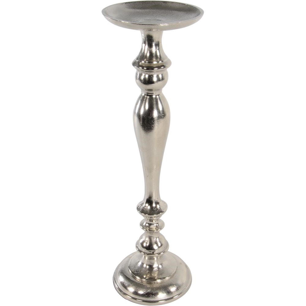 Lesli Living Kerzenhalter Silber 13x52x13 cm