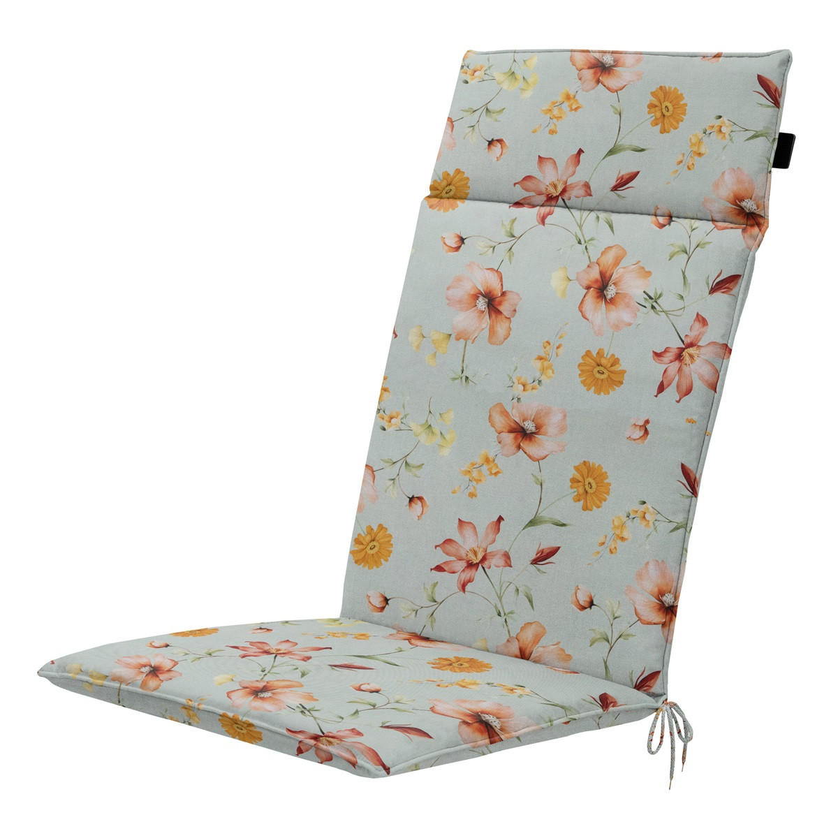 GARTENSTUHLKISSEN Florina 120/50 cm 4er-Set - Orange, Textil (50/8/120cm) - Madison