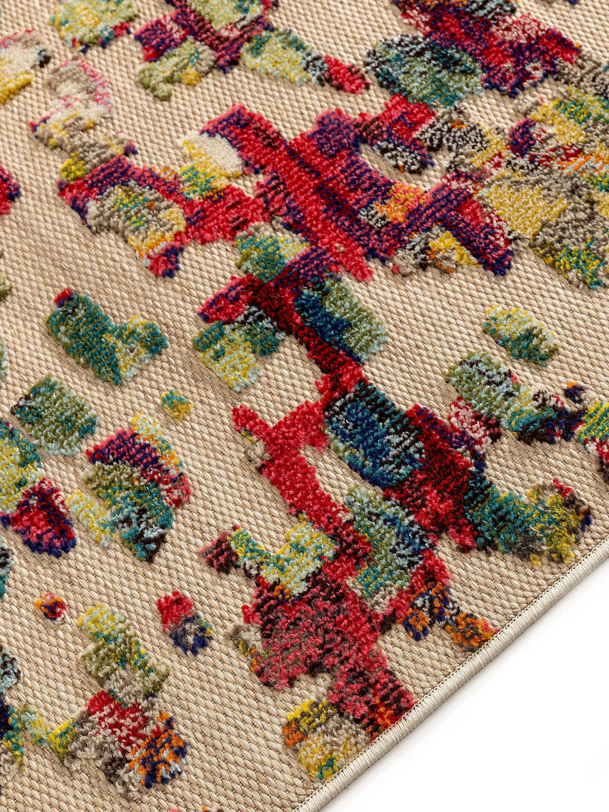 OUTDOOR-TEPPICH Noelia 120/170 cm - Multicolor, Kunststoff (120/170cm) - benuta Nest