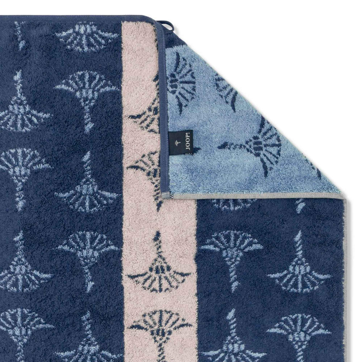 HANDTUCH DIVIDED CORNFLOWER 1706 AQUA - 11 - Blau, Textil (50/100cm) - Joop!