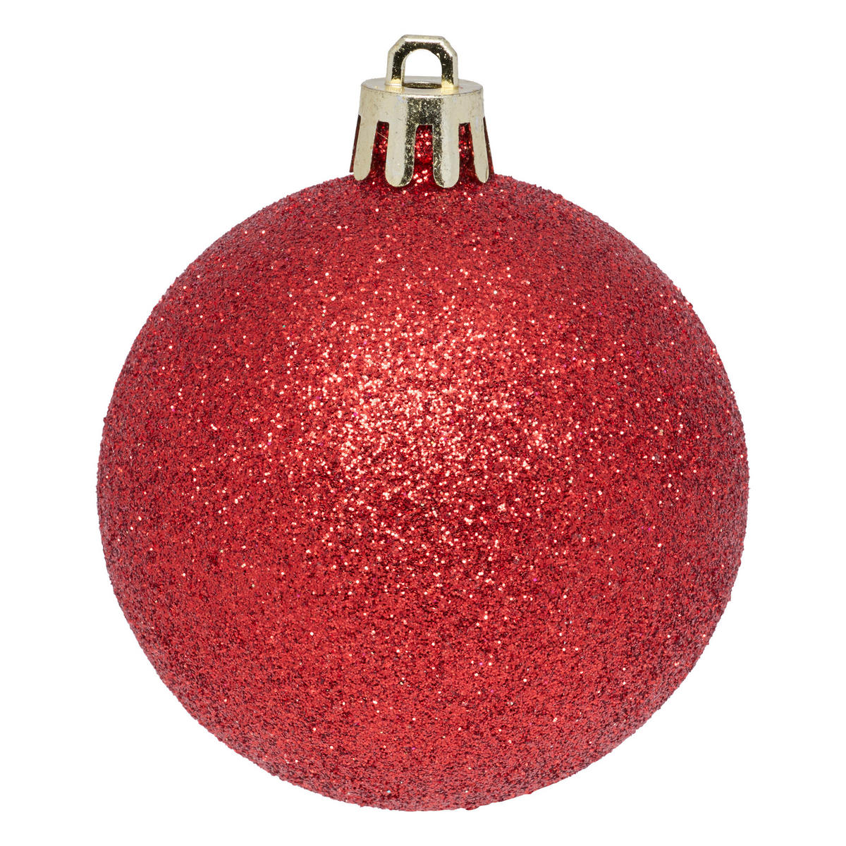 CHRISTBAUMKUGELN 25er-Set Ø 6 cm - Rot, Kunststoff (6/7.2/6cm) - Atmosphera Createur d´interieur