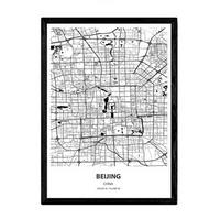 POSTER Peking - China A3 Rahmenlos - Klar, Papier (29.7/5/42cm) - Nacnic