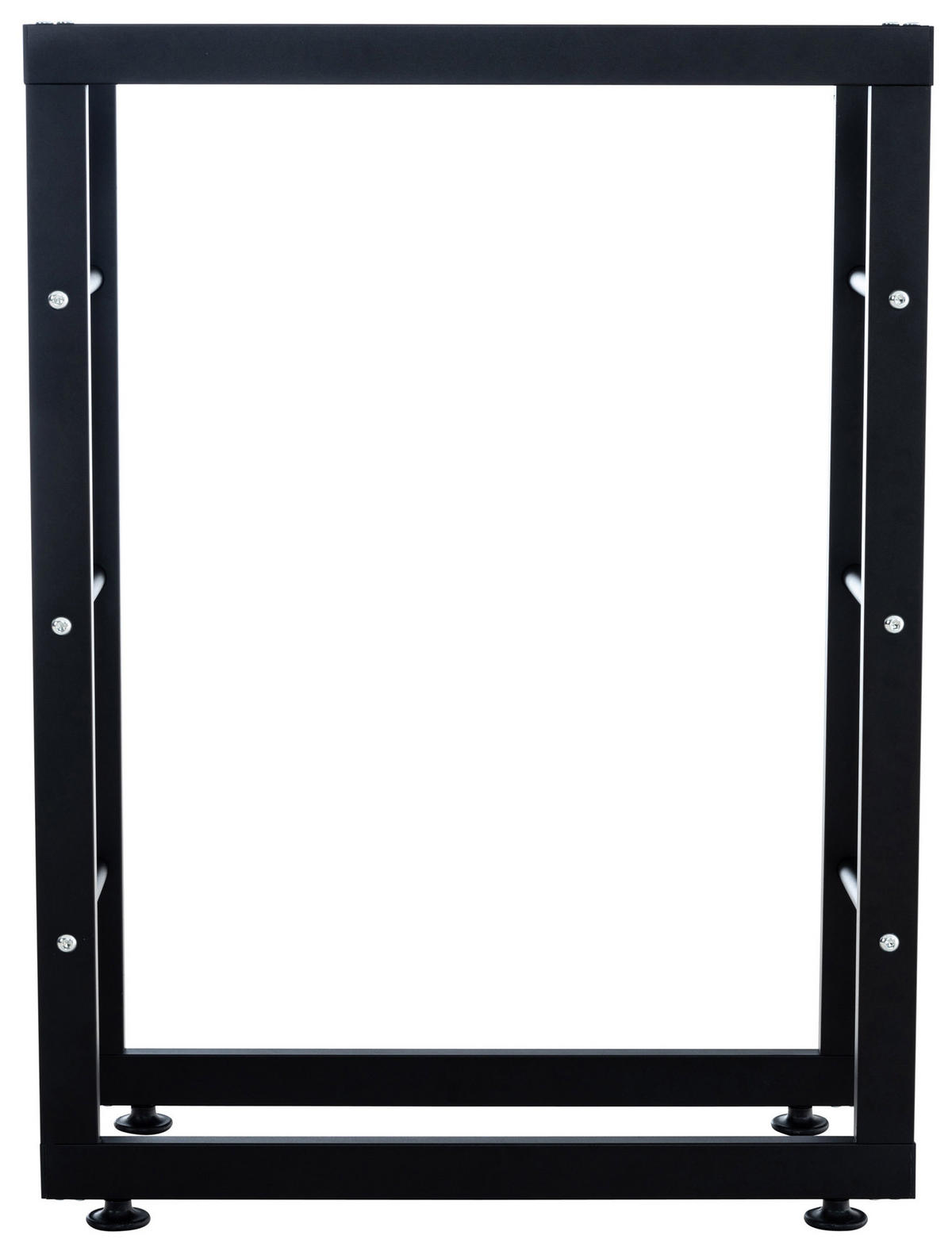 KAMINHOLZSTÄNDER Kerry-II, 25x40x80 Schwarz - Schwarz, Metall (40/80/25cm) - TPFLiving