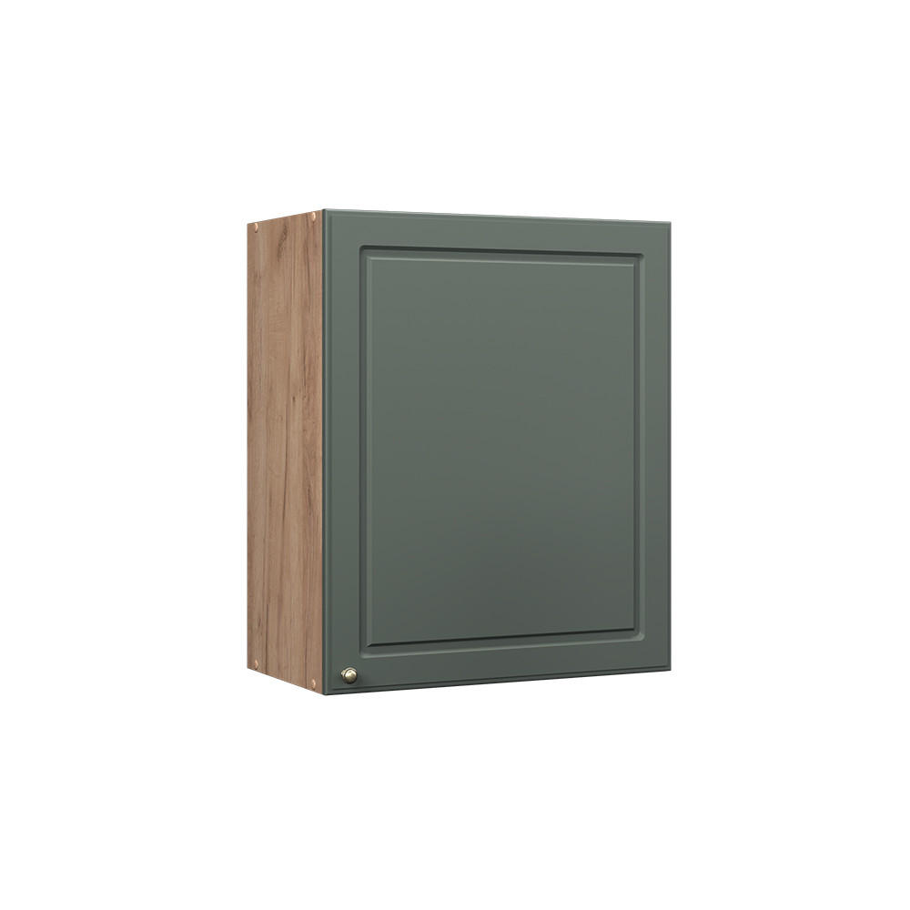 HÄNGESCHRANK Fame-Line, Grün-Gold Landhaus, 60 cm - Eichefarben/Grün, Holzwerkstoff (60/72/34.1cm) - Vicco