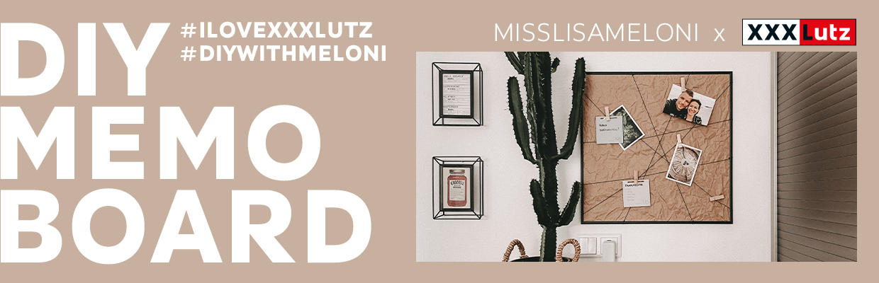 DIY Memoboard Misslisameloni XXXLutz