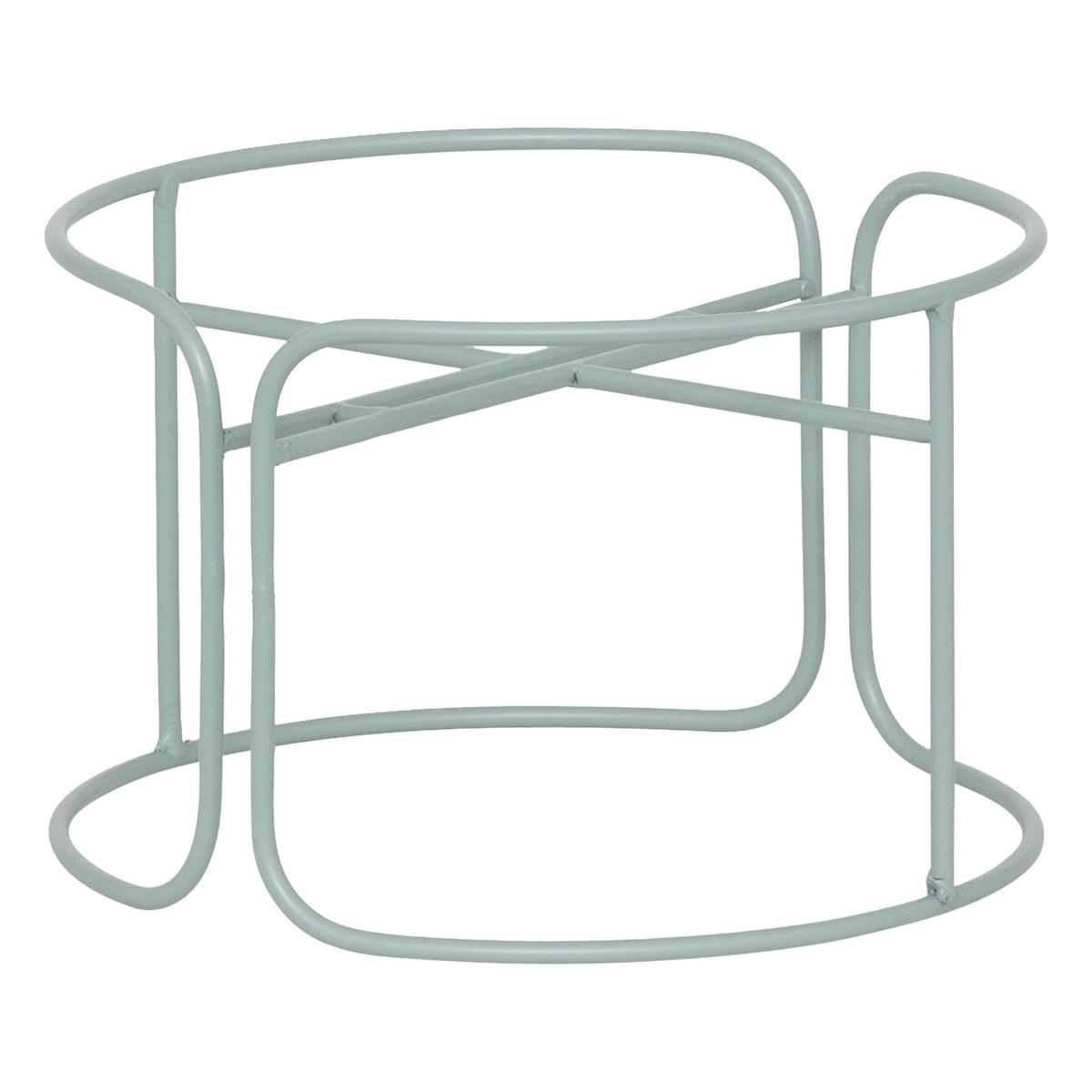 BLUMENTOPF Metall Aze Ø 30 cm 2er-Set - Grün, Metall (28.5/26/28.5cm) - Atmosphera Createur d´interieur